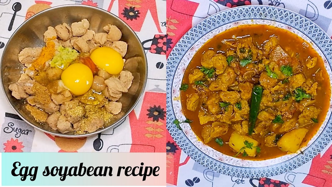 অসাধারণ স্বাদের ডিম ও সোয়াবিন রেসিপির কাছে কষা মাছ মাংসের স্বাদও হার মেনে যাবে /Egg soyabean recipe