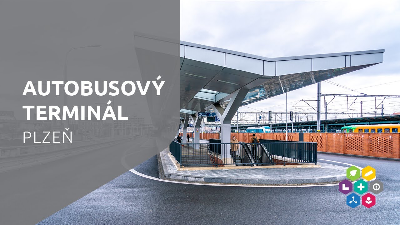 Nový autobusový terminál v Plzni