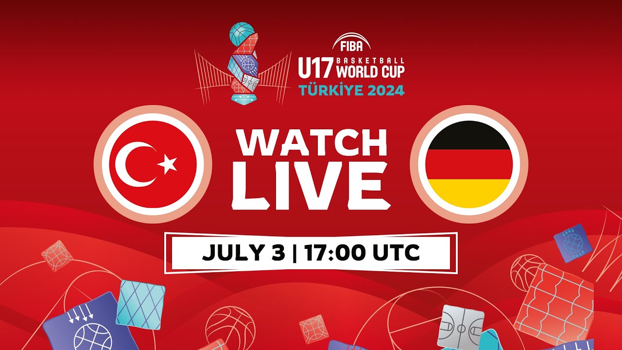 Round of 16  |  Türkiye v Germany | Full Basketball Game | FIBA U17 Basketball World Cup 2024