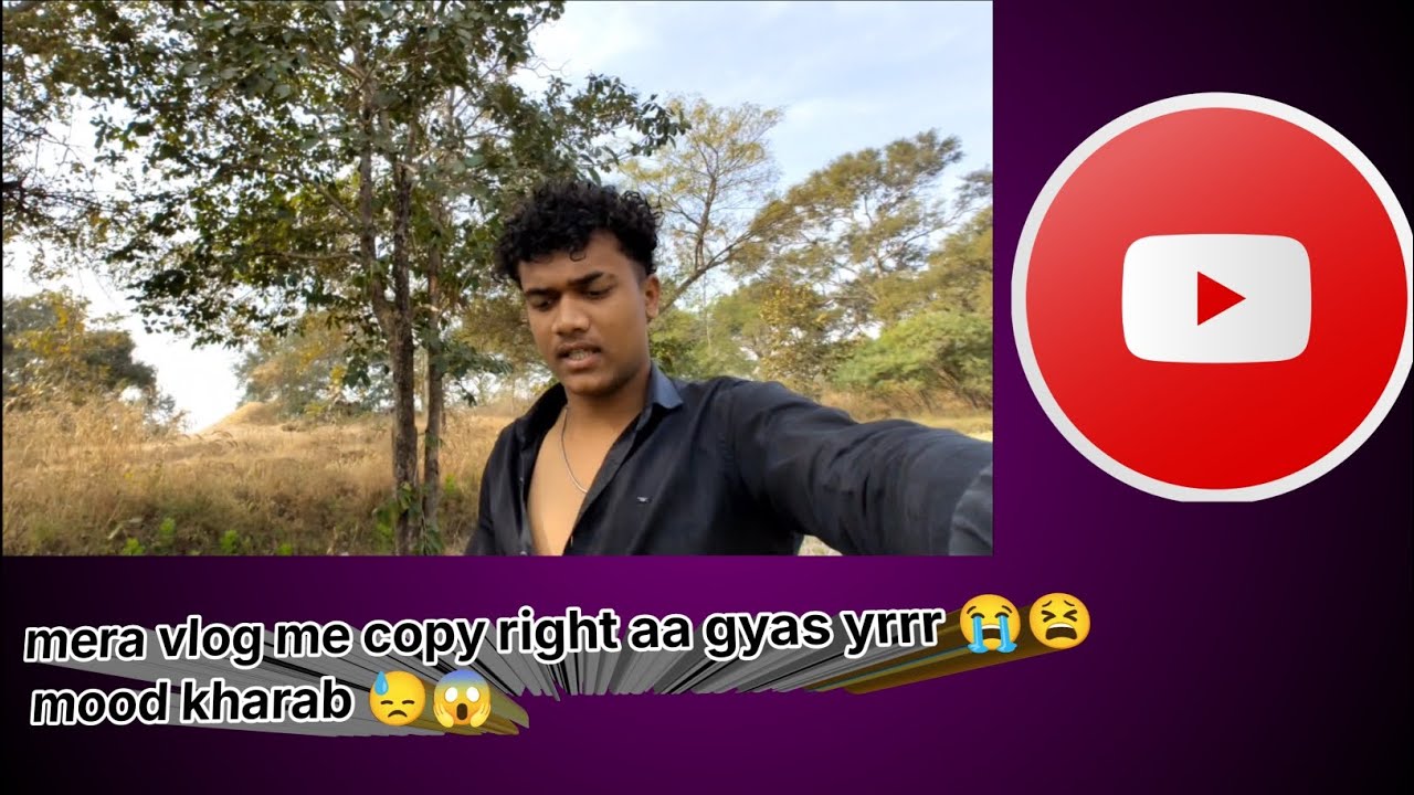 Bhai mere vlog me copy right aa gya 😭😓 mood kharab 😓😱 #trending #viral #viralvideo 