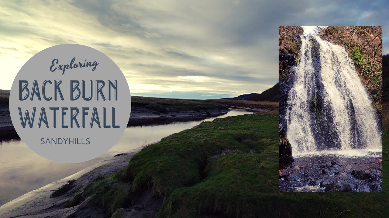 Mares Braids Waterfall, Sandyhills, SWCoast Scotland//Back Burn Waterfall//Walk Dumfries & Galloway