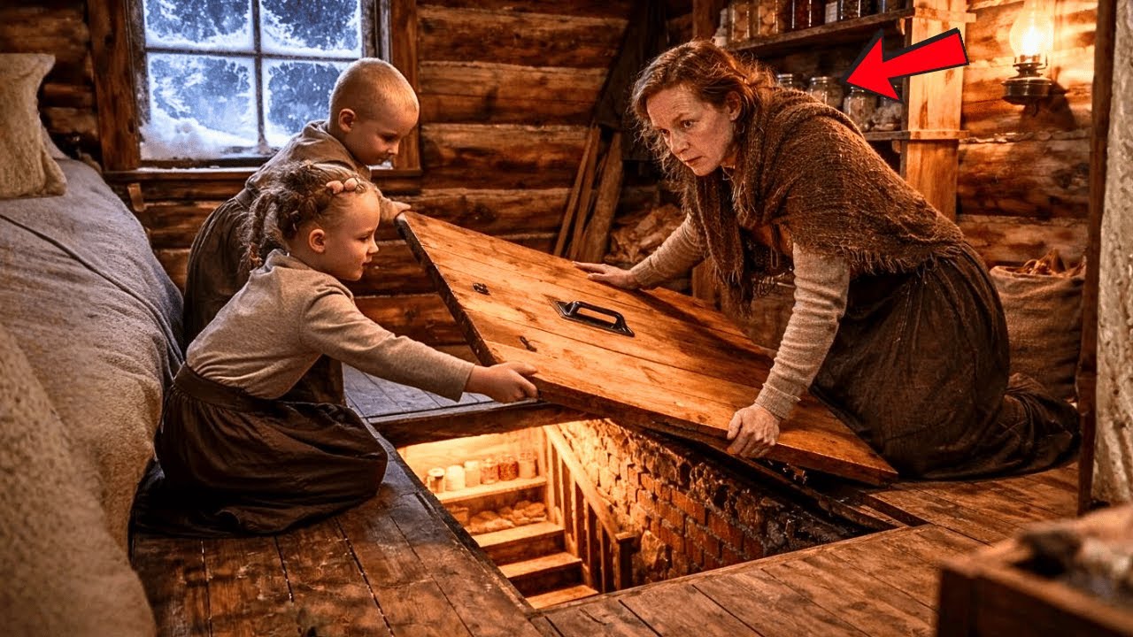 Neighbors Mocked the Widow’s Secret Room Until It Kept Her Children Alive Through the Blizzard