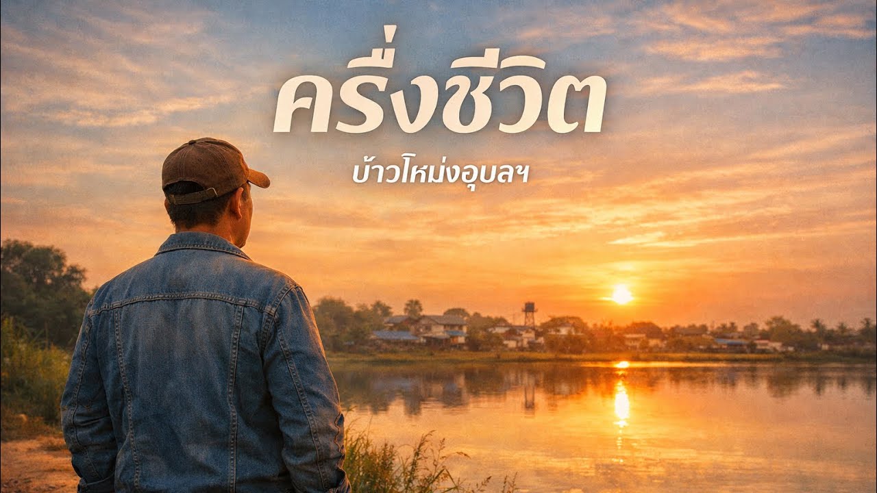 ครึ่งชีวิต – เพลงเพื่อชีวิตของคนวัยทำงาน | บ่าวโหน่งอุบลฯ (official Audio)