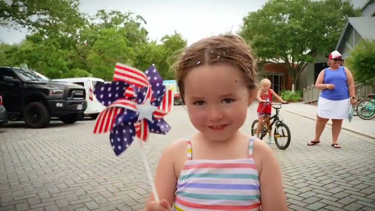 WaterColor INDEPENDENCE DAY•PARADE & CELEBRATION