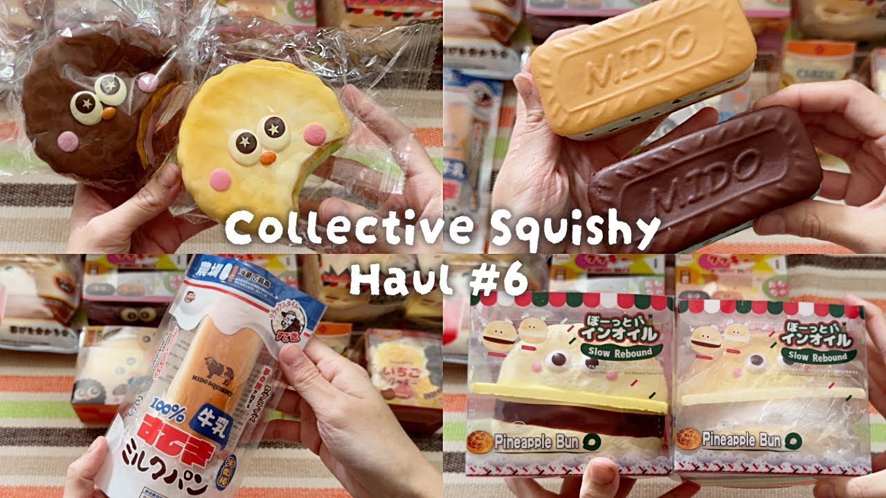 Collective Squishy Haul #6 |  Mido, Coconut Squishy