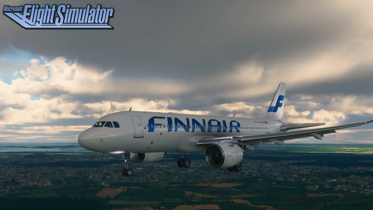 Finnair A32NX | INCREDIBLE GRAPHICS | Vaasa Arrival | MSFS 2020
