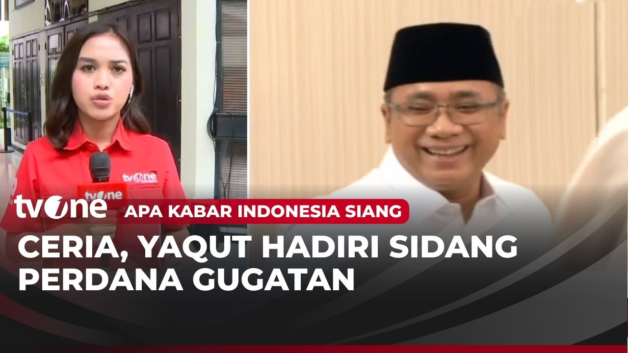 Sidang Perdana Gugatan Yaqut Cholil | AKIS tvOne