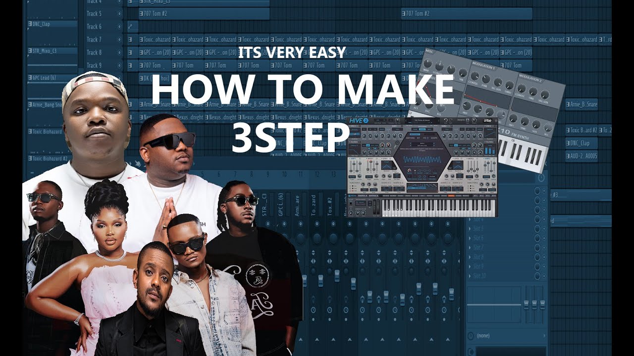how to make 3step like dlala thukzin ft Kabza De Small & funky Qla For Mawhoo & Sino Msolo