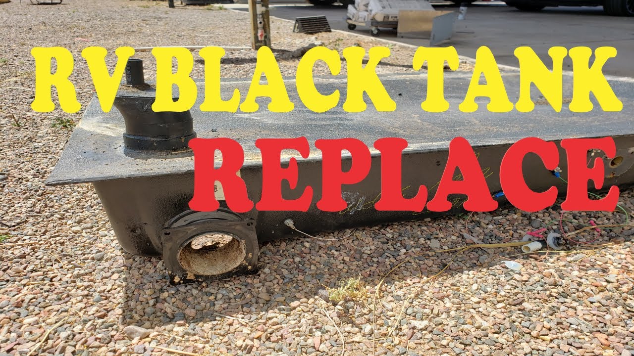 How to Replace a RV Black Tank....WARNING: IT'S GROSS!