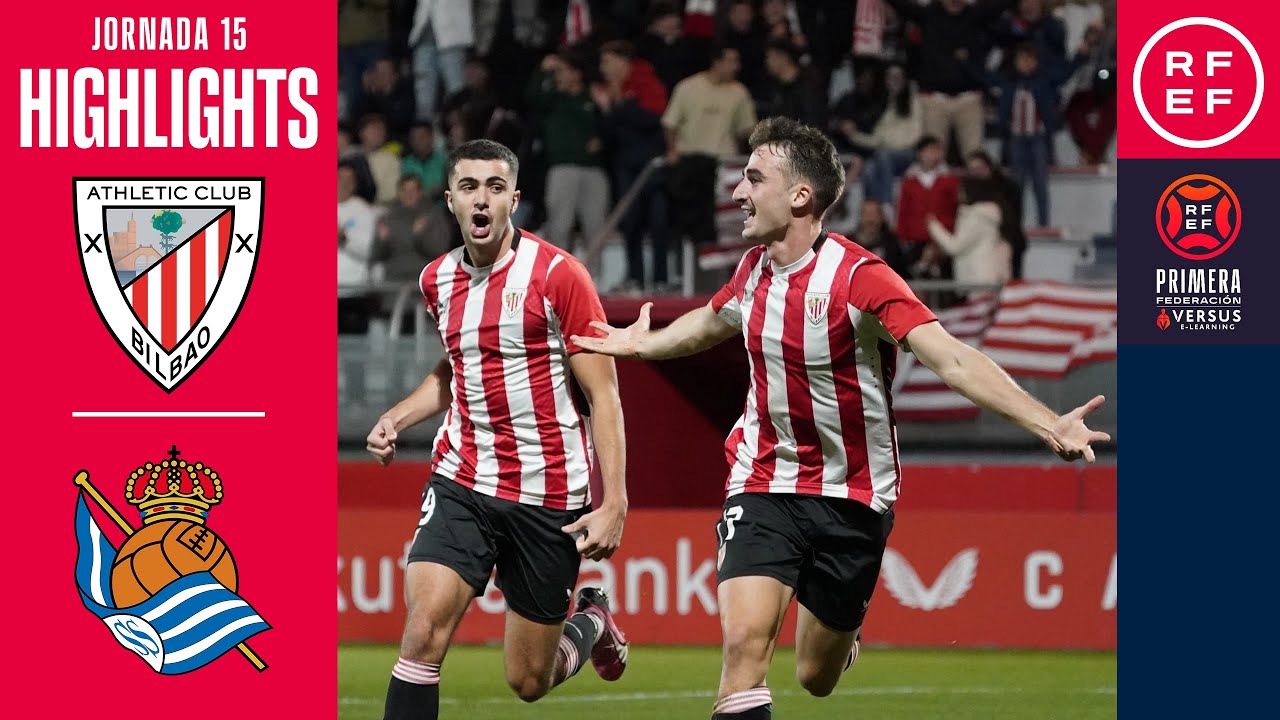 Resumen #PrimeraFederación | Athletic Club 