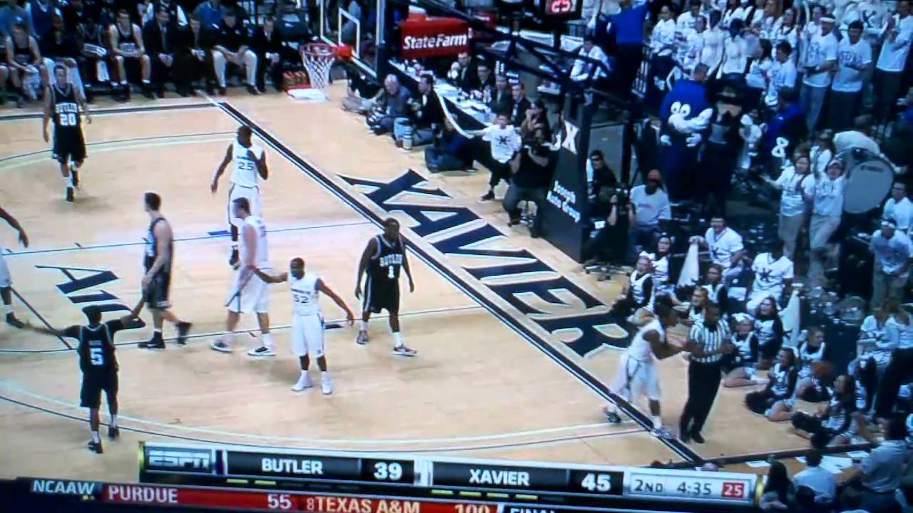 Old Xavier fan goes nuts