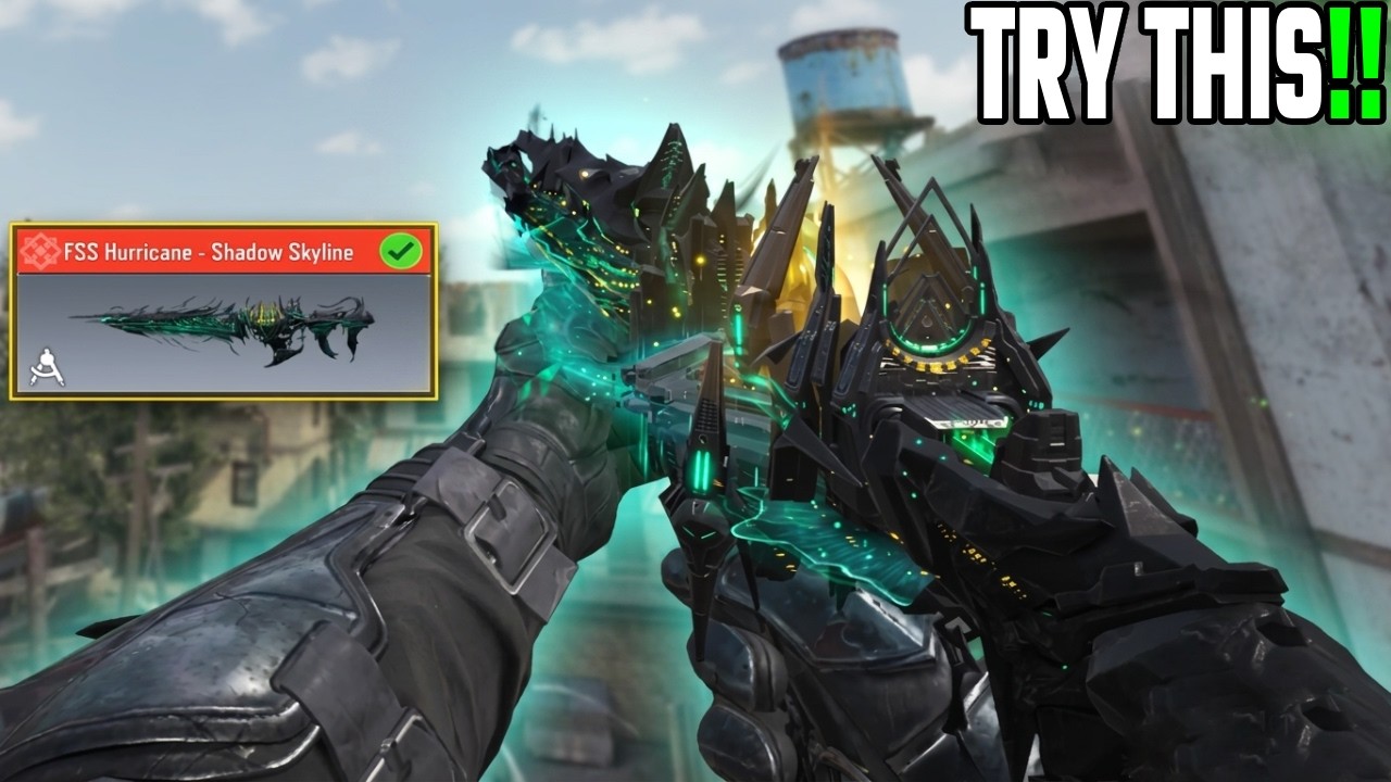 New FSS Hurricane Gunsmith is Amazing!! FSS Hurricane Loadout Taking Over Cod Mobile