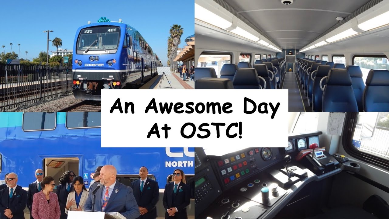 Coaster C.E.M. Coach And Cabcar Unveiling Event At OSTC Feat. 421, Speeches, A Cab Tour, And More!