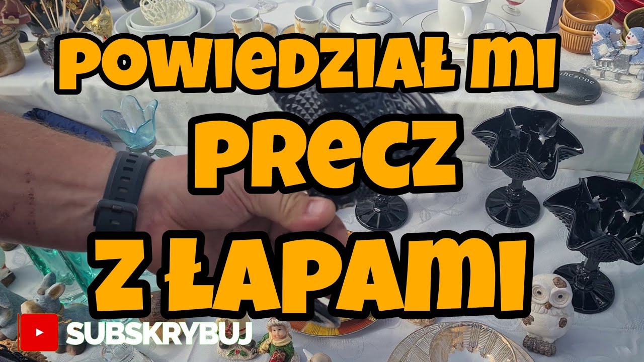 PCHLI TARG - PRECZ Z ŁAPAMI  #antyki #starocie  #flohmarkt #targ #vintage #fleamarket