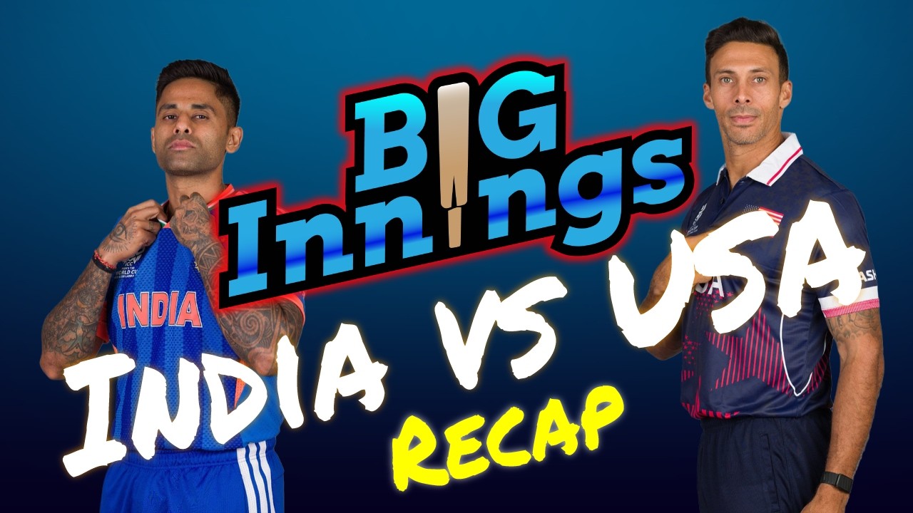 BigInnings on MLC Network - USA vs India Recap