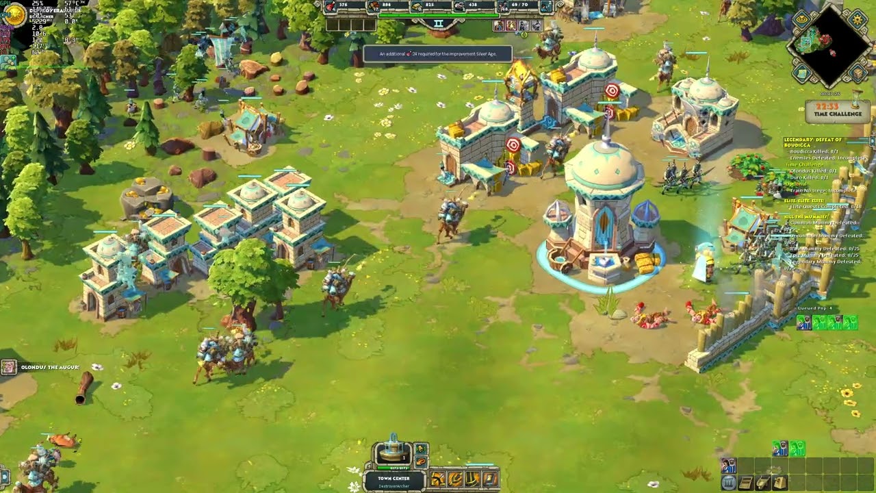 AoEO Legendary: Defeat of Boudicca SOLO with Marduk Belt Immortals