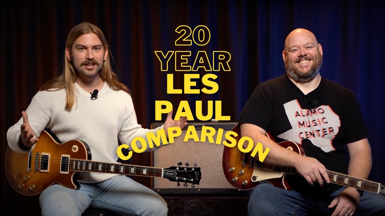 Сравнение Gibson Les Paul 20 лет | Les Paul Standard 2001 и 2021 годов