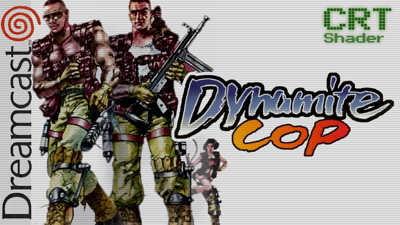 Dynamite cop | full game - CO-OP | no commentary - Dreamcast - CRT Shader