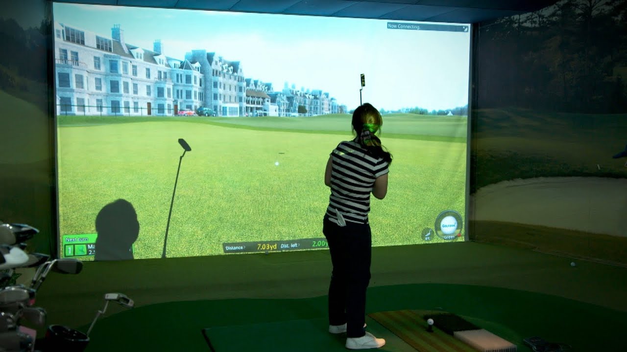 Screen golf in Korea