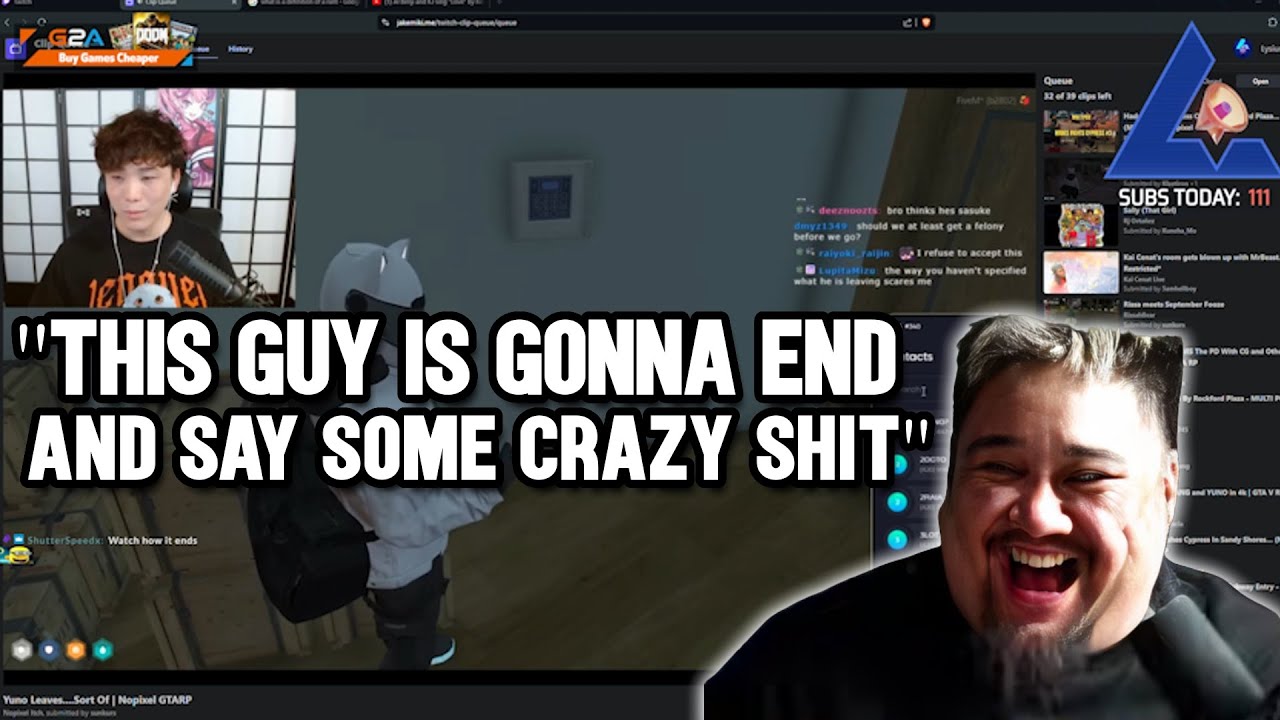 Lysium (Benji) REACTS to Clips & Knows Sykkuno too Well