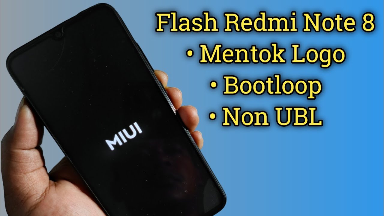 Redmi Note 8 Mentok Logo 