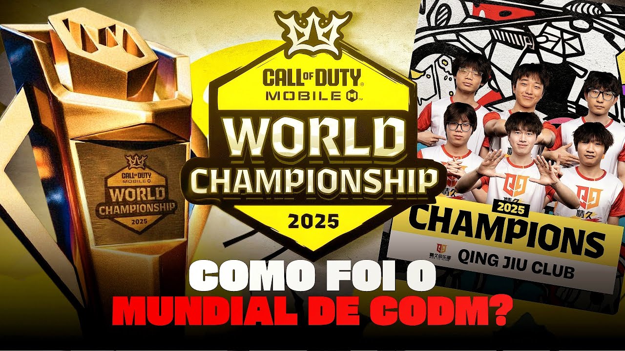 Q9 campe&atilde; do Mundial de COD Mobile 2025 + Galorys TOP 5, Street TOP 7 e tudo sobre o campeonato!