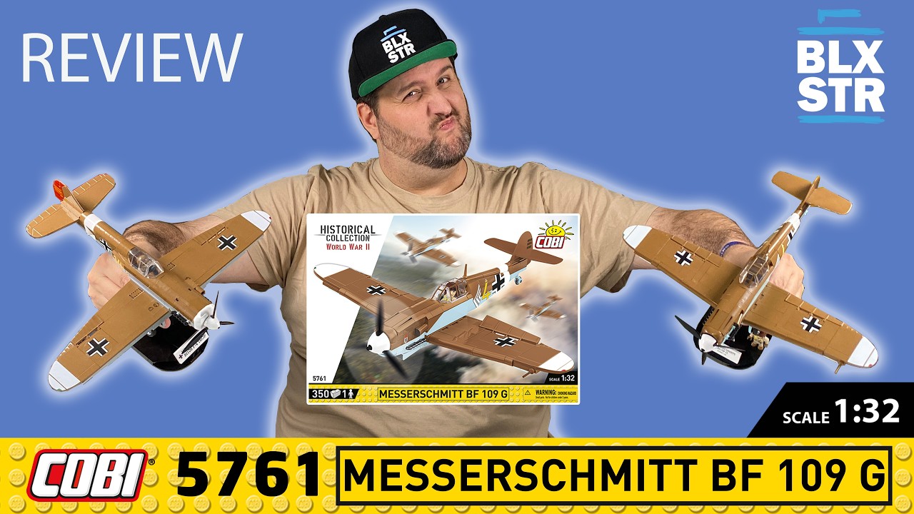 Alle COBI Bf-109 Versionen & REVIEW COBI-5761 Messerschmitt Bf 109 G 