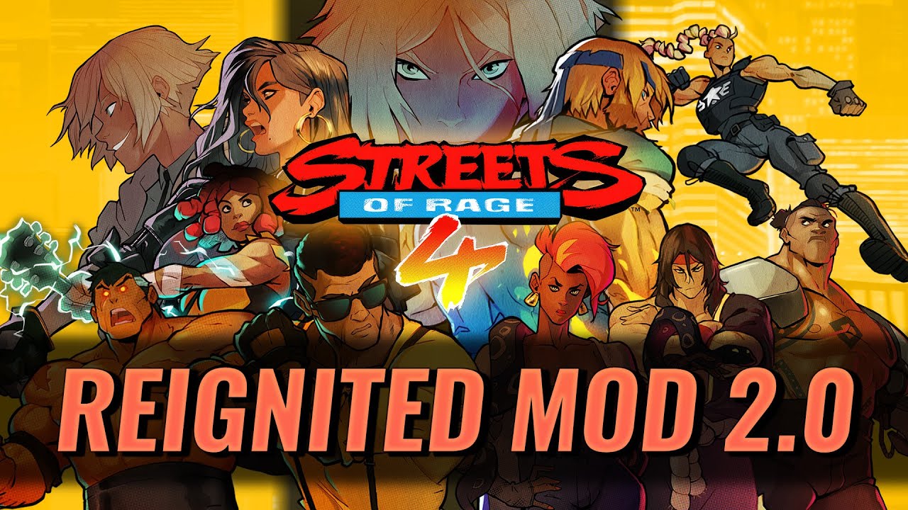 Streets of Rage 4: Reignited mod v2.0 Trailer