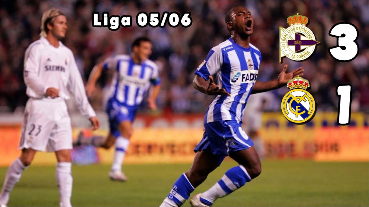 El Dépor de Caparrós derrota al Madrid de Luxemburgo por 3-1 | Lo mejor del partido | Liga 05/06