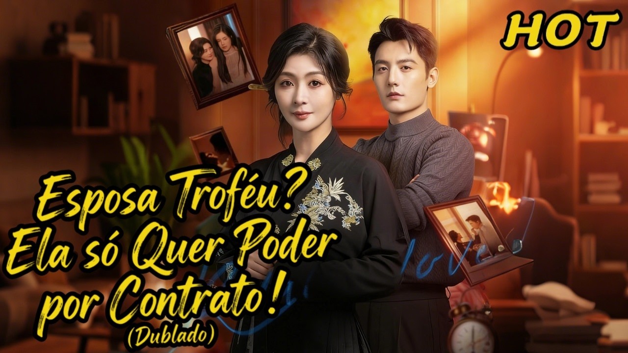 【Portuguese Dublado】Esposa Troféu Ela só Quer Poder por Contrat🔥#through #history #cdrama #dramabox