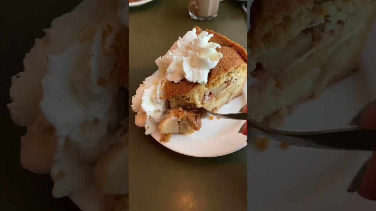 famous dutch apple pie in amsterdam 🍎