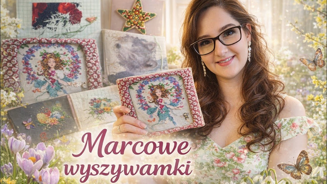 Marcowe wyszywanki 2026, zakupy z vinted 