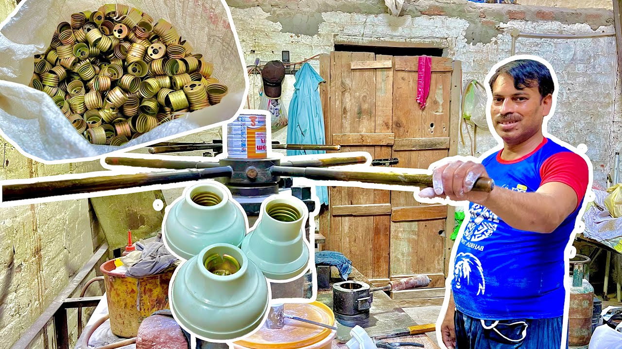 Quick Electric Bulb Holder Manufacturing Process || Electric Bulb Holder Making || Work Master