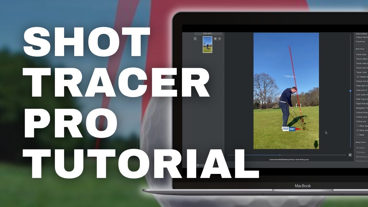 Shot Tracer PRO Tutorial: Learn How To Trace Your Ball Flight And Golf Swing