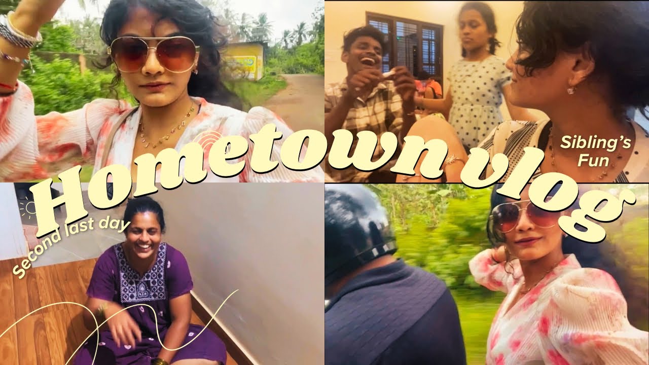 Second last day in my hometown 🥹❤️ | Unexpected fun 😍 | Hometown vlogs | Karthajna poojary