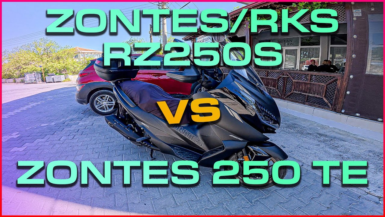 ZONTES/RKS RZ250S ile ZONTES 250 T E Özet Kıyaslama