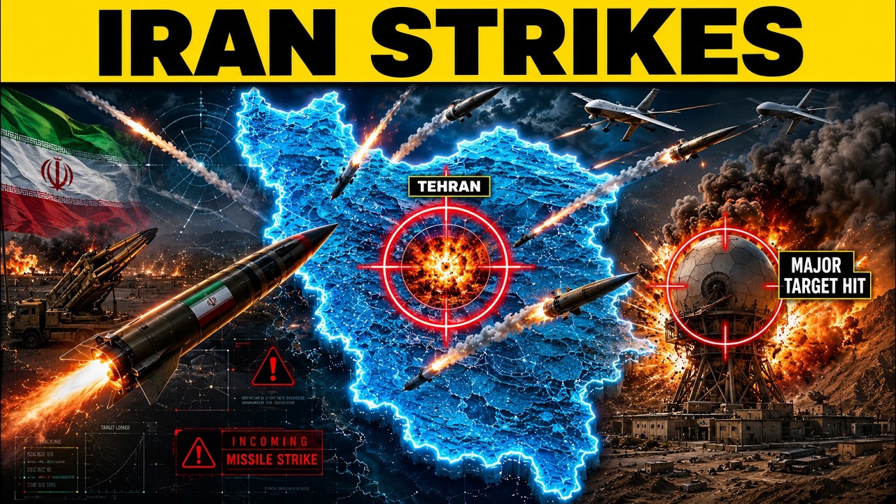Iran LAUNCHES Massive Missile Strike &ndash; Major Target Hit