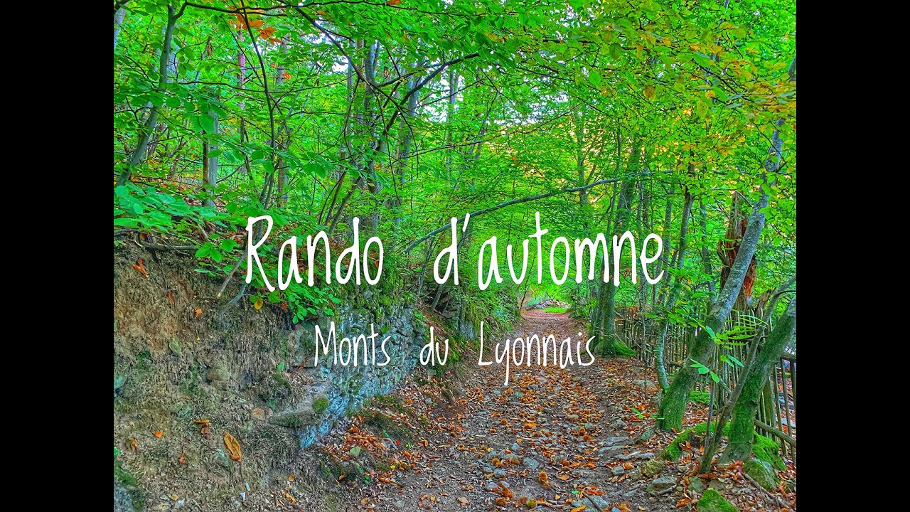 Randonnée d'automne dans les Mont du Lyonnais (Valency)