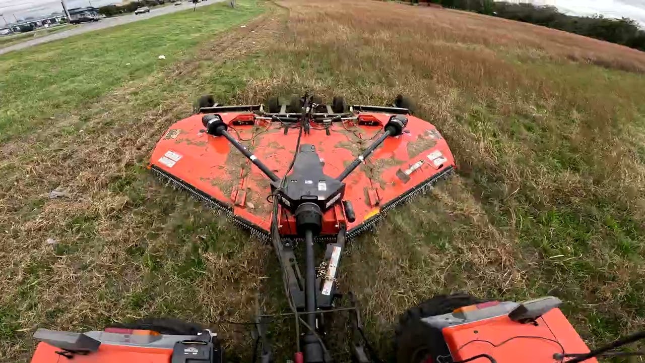 Mowing a commercial property
