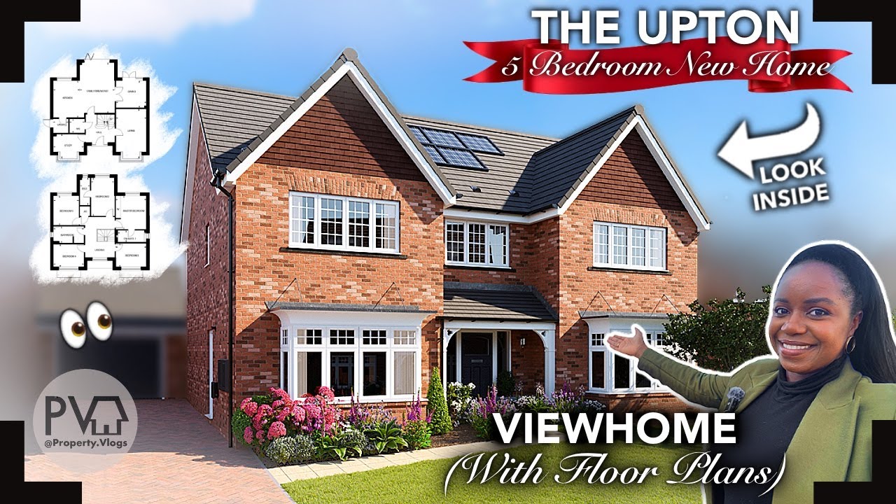 Touring A READY TO MOVE BEAUTIFUL 5 BED Luxury Home | Inside The UPTON Viewhome by Cameron Homes
