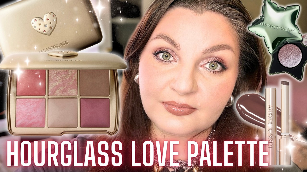 ⚡️ТЕСТИРУЕМ НОВИНКИ HOURGLASS LOVE, MARC JACOBS, ABH KISS THEORY #новинкикосметики #hourglass #обзор