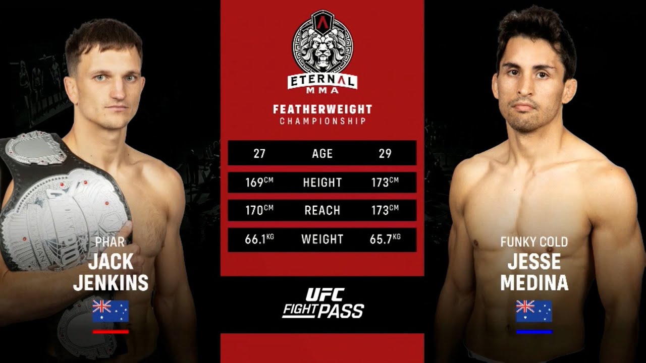 Eternal MMA 57: Jack Jenkins vs Jesse Medina | March 19, 2021
