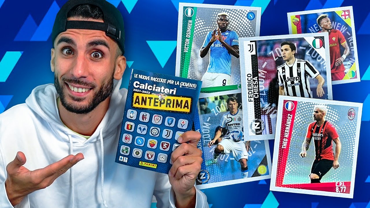 😍 NUOVA COLLEZIONE FIGURINE CALCIATORI PANINI 2021/2022!
