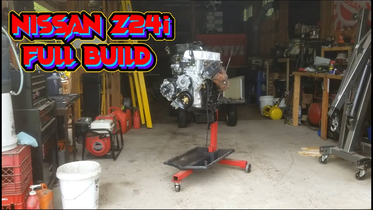Nissan Z24i Full Engine Build (No Talking) Chill Soundtrack