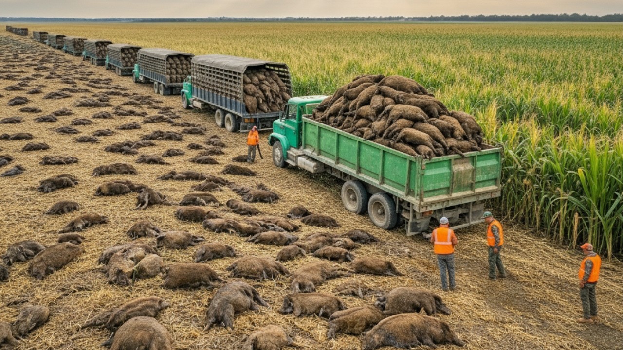 How Texas Ranchers Outsmarted 2 Million Feral Hogs With a GENIUS Trap