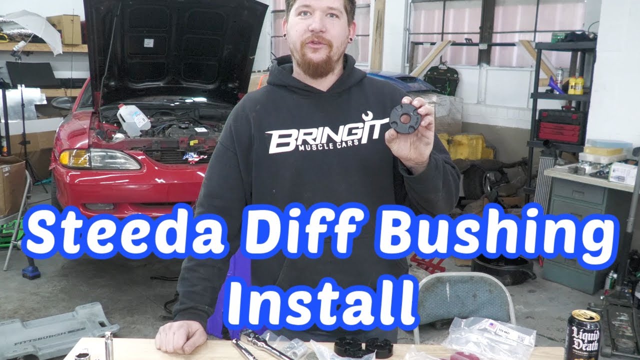 Steeda S550 Mustang Adjustable Differential Bushing Insert System Install