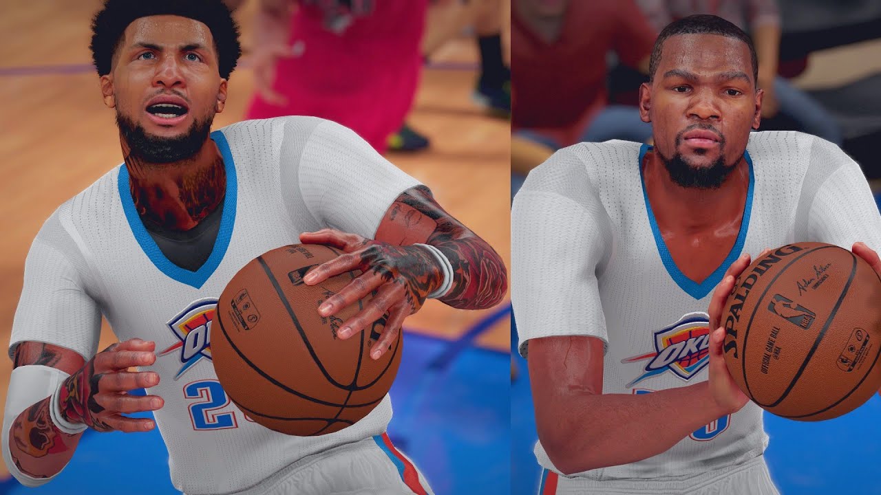 NBA 2K16 MyCAREER S4 - KD Drains Half-court Shot?! Shawn Catches A Body!!