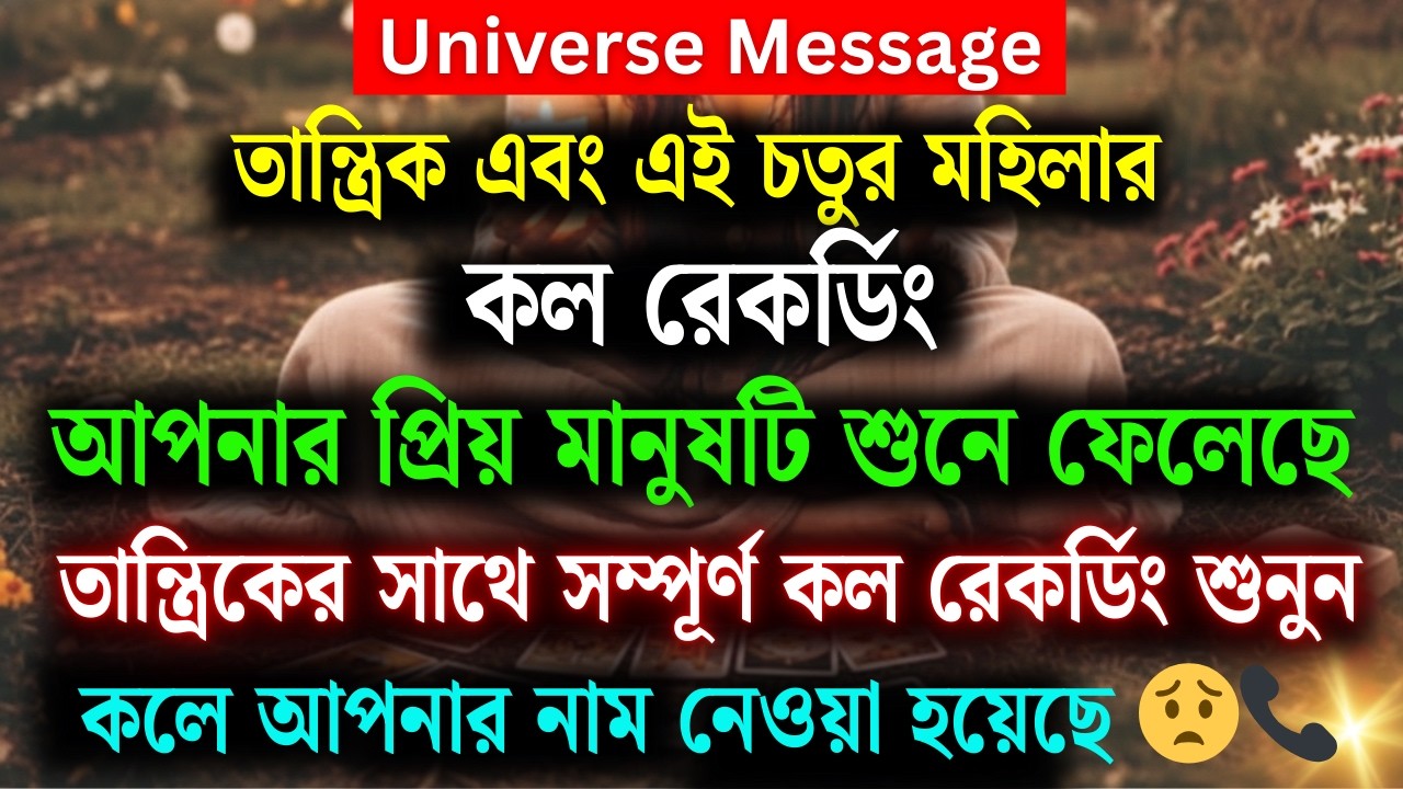 এই ধূর্ত মহিলার কল রেকর্ডিং আপনার প্রিয়জন শুনে ফেলেছে — কল রেকর্ডিং শুনুন | ব্রহ্মাণ্ডের বার্তা