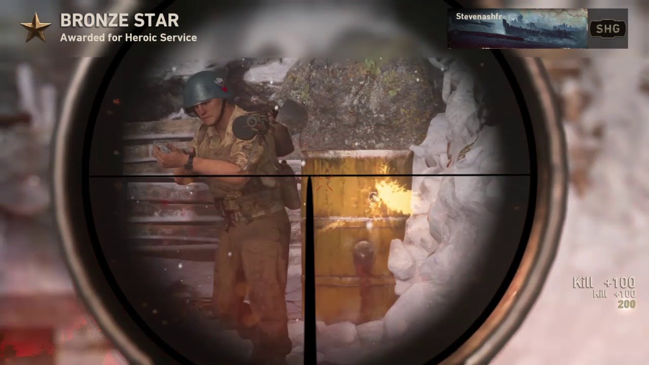 WW2 PS4 clips