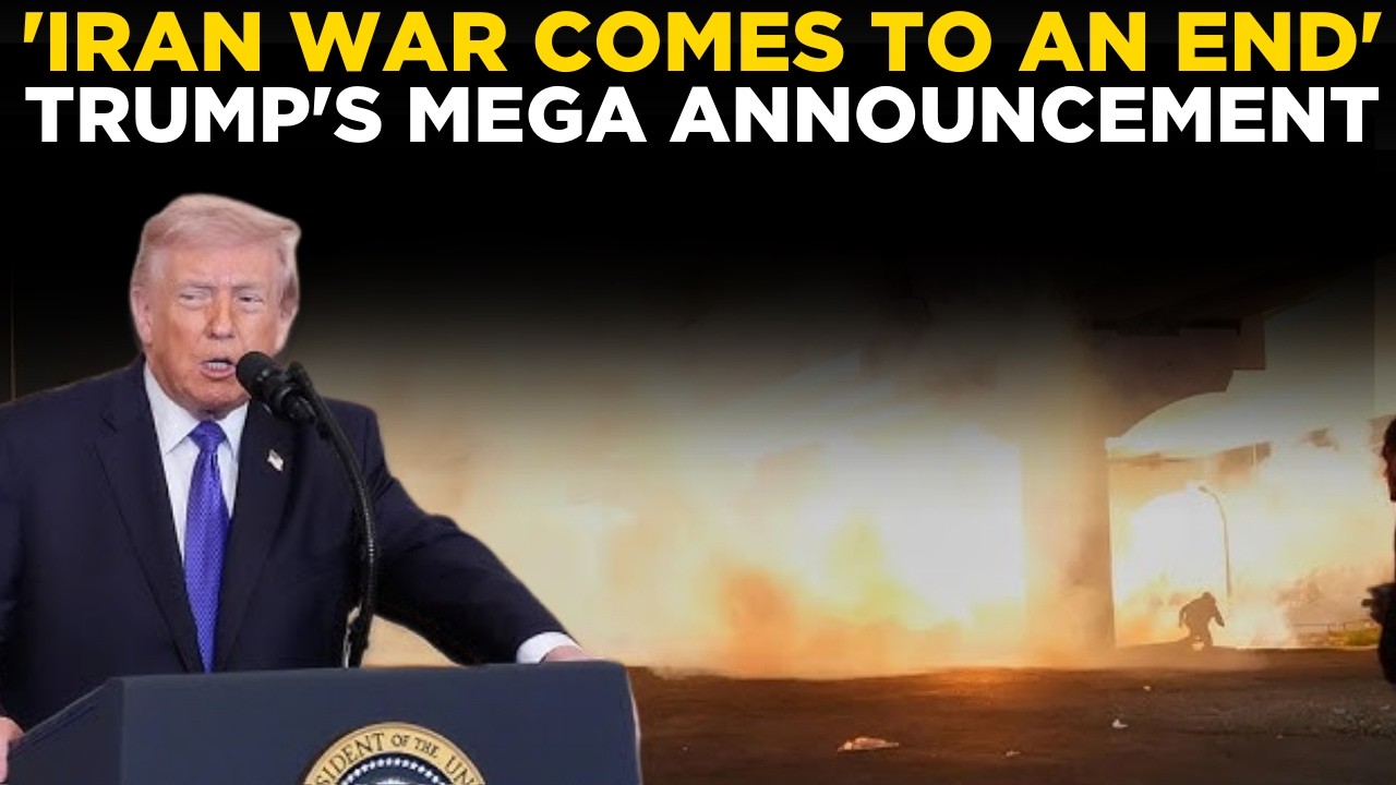 TRUMP LIVE | 'Iran war going to be ended very soon', POTUS makes big announcement on Op Epic Fury